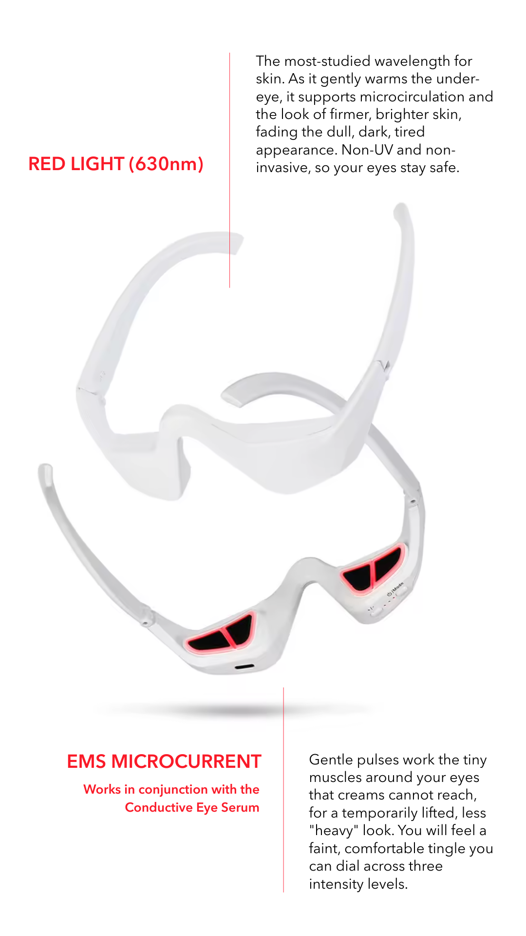 The two technologies inside the R630 Glasses